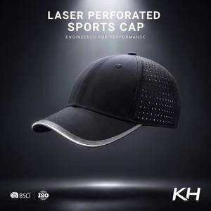 Gorra Deportiva Perforada con Láser, Autorizada por Fábrica BSCI, con Ribete Reflectante para Marcas Globales de IP - Product Image 1
