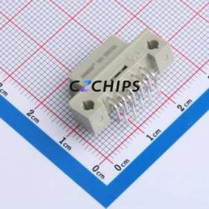 9001-38101C00A DIN41612 Connector Bent Lead Through Hole,P=2.54mm Connector 10P 2 2.54mm Right Angle Insert - Product Image 2