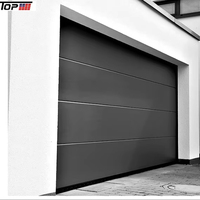 Peaux décoratives imperméables pour portes de garage Panneau de porte de garage en profilé d'aluminium avec finition en acier pour l'Afrique du Sud