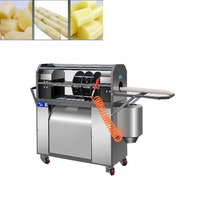 Goede prijs, snelle, volautomatische suikerriet schil- en snijmachine, motor, roestvrijstalen behuizing, 220V, efficiënt voor fruit en groenten