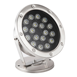 ไฟสระน้ำพุ 24W RGB LED พร้อมปั๊มน้ำพุสแตนเลสกันน้ำ IP68 รับประกัน 2 ปี CRI 80 สำหรับใช้ในสวน - Product Image 2