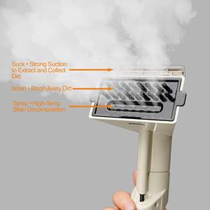 <span class=keywords><strong>Nettoyeur</strong></span> <span class=keywords><strong>Vapeur</strong></span> Électrique Portable 1650W avec Fonction de Séchage et de Parfum Intégrée pour Usage Domestique, Extérieur et Hôtelier - Product Image 2