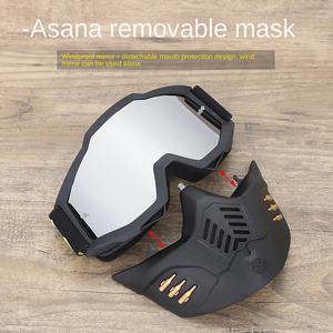 Nokta % CS taktik Bullet maske Motocross tam yüz rüzgar geçirmez kask sürme açık - Product Image 3