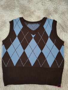 على النقيض من الألوان اقتصاص أعلى خزان الأساسية أعلى الخامس الرقبة ضئيلة تناسب سترة سترة سترة - Product Image 4