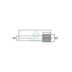 Broca de Diamante Recta de Primera Calidad de 4 mm a 10 mm para Rectificado Interno de Precisión con Carburo - Product Image 3