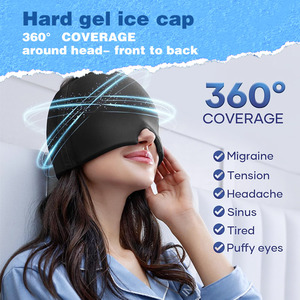 Gorro OEM para Alivio <span class=keywords><strong>de</strong></span> Migrañas, Gorro para Dolores <span class=keywords><strong>de</strong></span> <span class=keywords><strong>Cabeza</strong></span>, Máscara <span class=keywords><strong>de</strong></span> Hielo, Compresa Fría Facial, Envoltura <span class=keywords><strong>de</strong></span> Gel Refrigerante para la <span class=keywords><strong>Cabeza</strong></span>, para Tensión, Estrés <span class=keywords><strong>y</strong></span> <span class=keywords><strong>Ojos</strong></span> Hinchados - Product Image 2