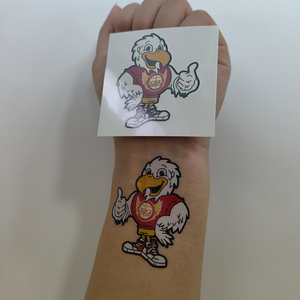Piccoli adesivi temporanei personalizzati per bambini impermeabili divertenti tatuaggi temporanei finti - Product Image 5