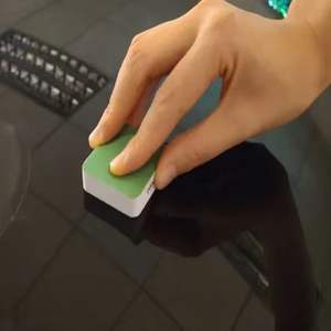 उच्च गुणवत्ता 45*40*13 मिमी हाथ पॉलिश छोटे डबल साइड एवा सुपरफाइन पालतू फिल्म सैंडिंग ब्लॉक - Product Image 3