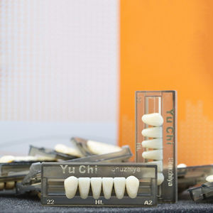 Dientes Anteriores Inferiores Acrílicos Dentales Multicapa de Fábrica ZUNCHI para Uso Manual en Prótesis Dentales, Clase II, Garantía de 3 Años, CE ISO - Product Image 6