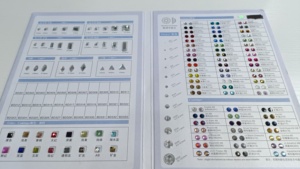 Xuyên biên giới bầu trời đầy sao nóng dập mô hình sticker tùy chỉnh cá nhân Mũ bóng chày DIY Rhinestone dập nóng chế biến - Product Image 5