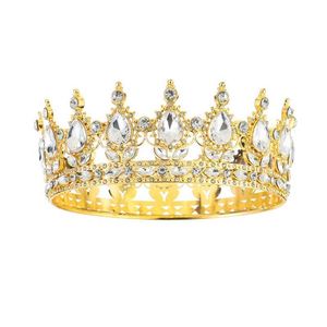 Vente en gros de couronnes en alliage or/argent, bouquet de fleurs fait main, décoration de gâteau d'anniversaire, accessoires floraux - Product Image 3