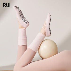 Calcetines de Yoga de Cinco Dedos para Mujer, Antideslizantes, de Alta Elasticidad, Secado Rápido, Transpirables, para Pilates, Ballet y Deportes, Tejidos, Marca RUIQUWIN, Gran Venta - Product Image 1