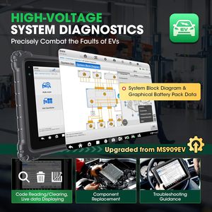 Lên của siêu ms909ev ms919 evdiag kit 5-in-1 vcmi ECU lập trình Autel Maxisys siêu EV Scanner EV thông minh công cụ Chẩn đoán - Product Image 5
