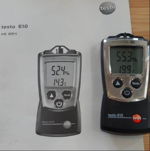 เครื่องวัดความชื้นในอากาศแบบพกพา Testo 610 รุ่นดั้งเดิมและรุ่นใหม่ - Product Image 5