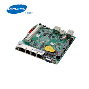 Bajo consumo de energía <span class=keywords><strong>Mini</strong></span>-<span class=keywords><strong>ITX</strong></span> Baja potencia DC12V PfSense Firewall <span class=keywords><strong>Mini</strong></span> <span class=keywords><strong>ITX</strong></span> Placa base con 4 puertos Ethernets Placa base pequeña - Product Image 5