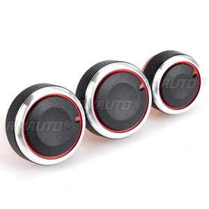 3 ชิ้น/เซ็ตรถอะไหล่ปุ่มปรับแอร์ ปุ่มควบคุมความร้อน อุปกรณ์เสริมสำหรับฮอนด้าซิตี้ 2008-2014 2013 2012 2011 2010 - Product Image 2