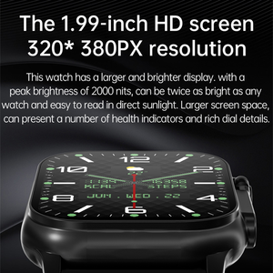 Jam tangan cerdas kesehatan, jam tangan cerdas, gelang olahraga, jam tangan kebugaran, gelang cerdas, pelacak dengan tekanan darah - Product Image 2