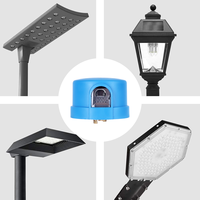 Interruptores Inductivos para Iluminación Exterior CNRIYA 120V~277V IP54 Modelo BF-2410C Material PC/PP LED Disponible con Bloqueo Giratorio de Encendido/Apagado Automático