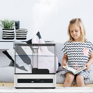 Máy Lọc Không Khí Hơi Nước Cho Bé Dung Tích Lớn 5L Bay Hơi Chạy Điện Trong Suốt Máy Khuếch Tán Dầu Máy Tạo Độ Ẩm - Product Image 4