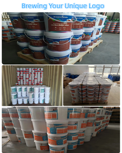 <span class=keywords><strong>Poliurea</strong></span> Manual No Tóxica de Dos Componentes para Piscinas Infantiles - Revestimiento Elástico Impermeable y Pintable para Estanques Decorativos, Set de 40 kg - Product Image 6