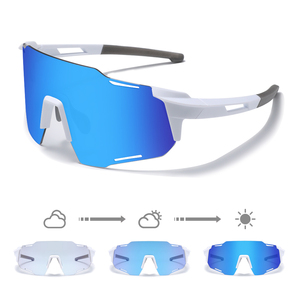 KINGSEVEN Nuevas Gafas Deportivas Fotocromáticas de Una Sola Pieza, Resistentes al Viento, para Ciclismo de Montaña, Gafas de Sol para Ciclismo al Aire Libre para Hombres y Mujeres <span class=keywords><strong>908</strong></span> - Product Image 3