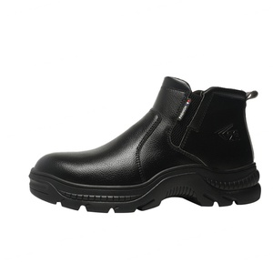 Botas de Seguridad Industriales Antideslizantes Personalizables al por Mayor para Hombre, Zapatos con Puntera de Acero para Trabajo Directo de Fábrica - Product Image 3
