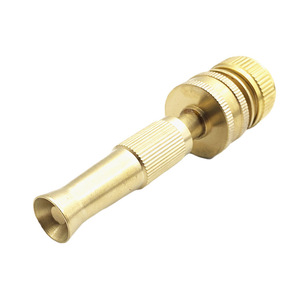 Buse de tuyau d'arrosage en laiton, tête de pulvérisation réglable pour l'irrigation et le lavage de voitures, 60-80 mm - Product Image 2