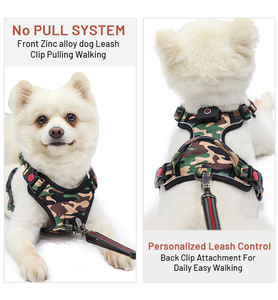 Arnés de perro LED recargable de alta calidad, chaleco táctico ajustable, luz LED, nailon duradero para aventuras caninas activas - Product Image 5