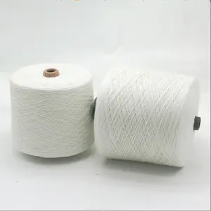1kg/cone 10/3 10/4 Polyester Yarn High Tenacity White 100% Polyester Bag Closing Thread