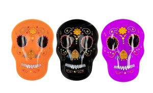Bandejas de plástico con forma de caramelo para Halloween, bandeja decorativa para comida, decoración del hogar, calabaza, araña fantasma - Product Image 3