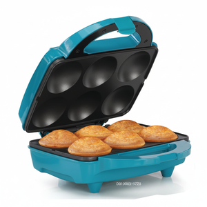 Macchina Elettrica Antiaderente per Cupcake da 6 Porzioni, Cuoce 6 Cupcake, Muffin, Pizza Cup, Cinnamon Buns - Regalo per Pasticceri - Product Image 4