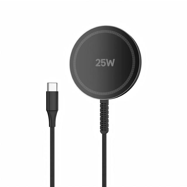 25W Magnetic Wireless Charger Portable Wireless Charging Pad Strong Magnetic Fast Charge Compatible with iPhone 16 Series