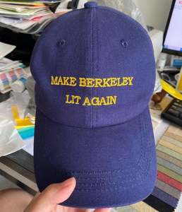 Gorra de Béisbol ZHOUHE Personalizada, 100% Algodón, Estilo Deportivo, Visera Plana Curvada, Cierre a Presión, con Logotipo Bordado - Product Image 1