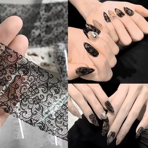 10 Rollos/Caja <span class=keywords><strong>de</strong></span> Adhesivos <span class=keywords><strong>de</strong></span> Lámina para <span class=keywords><strong>Uñas</strong></span>, Adhesivos <span class=keywords><strong>de</strong></span> Transferencia Blancos y Negros <span class=keywords><strong>con</strong></span> Diseño <span class=keywords><strong>de</strong></span> <span class=keywords><strong>Flores</strong></span>, Decoración para <span class=keywords><strong>Uñas</strong></span> Acrílicas, Adhesivos para Manicura - Product Image 6
