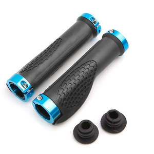 Zeray Supuer — poignées de guidons de vélo, 1 paire, compatibles guidon, en caoutchouc <span class=keywords><strong>ergonomique</strong></span>, pour cycles de route et tout terrain, équitation - Product Image 5