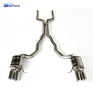 Système d'échappement Catback de haute qualité pour BMW 650 650i Alpina B6 F06 F12 F13 N63 4.0L V8 en acier inoxydable 304, design à fixation directe - Product Image 3