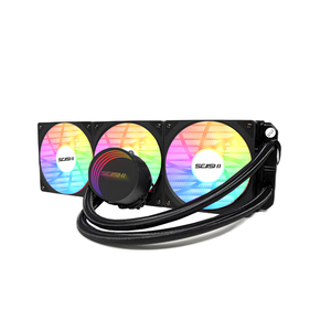 Nuevo Radiador de CPU con Refrigeración Líquida de Cobre ARGB Negro M360 de 30dBA para Computadoras de Escritorio y Juegos, Venta al Por Mayor SEJISH - Product Image 5