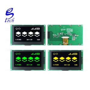 Módulo de Pantalla LCD OLED Original de 3.37 Pulgadas con Controlador SSD1322, Resolución 240x128, Interfaz SPI de Puerto Paralelo de 16 Pines - Product Image 2