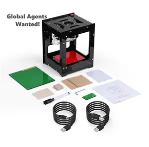 1W/2W/3W Laser marquage gravure machine d'impression portable mini petit portable DIY bois plastique bambou papier cuir