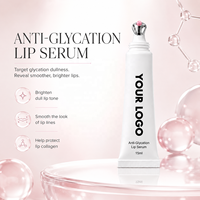 Baume à lèvres brillant, gloss à lèvres longue tenue, hydratant, gloss à lèvres, 15 ml, soin des lèvres, vegan, anti-glycation, sérum pour les lèvres, 5 couleurs