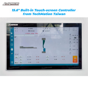 Máy ép đột dập điện servo kép thiết kế mới 18T 600mm dùng để uốn tấm kim loại thép cacbon 3.6mm - Product Image 4