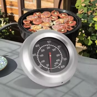 Nouveau Thermomètre Sonde BBQ en Acier Inoxydable 2026 SW HOT SALE, Étanchéité IP65, Longueur 10cm, Contrôleur de Température pour Charbon de Bois, Style OEM/ODM