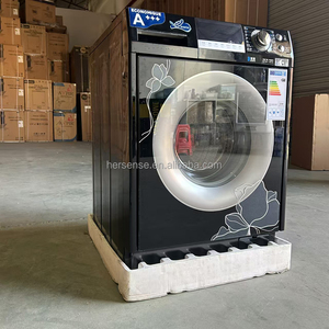 Silver Household Plastic Automatic Front Load 10kgs Class A+++ Automatic Washing Machine Front-load - Product Image 6