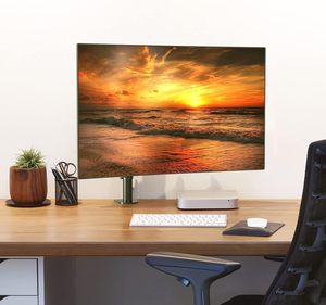 Có thể điều chỉnh kim Loại màn hình cánh tay đứng với 90 độ nghiêng LCD cánh tay trong kho - Product Image 5