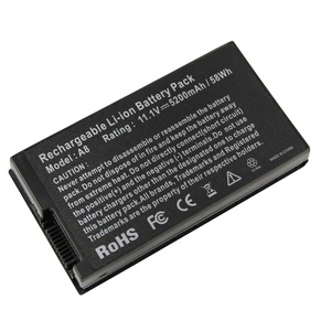 11.1V 5200MAhแบตเตอรี่แล็ปท็อปA32-A8สำหรับASUS A8 A8A A8F A8E A8H A8M A8000F N80 N81V <span class=keywords><strong>Z99</strong></span> X80 - Product Image 1