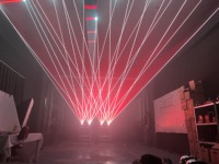 Proyector de Luz Láser para Exteriores IP65 Resistente al Agua, 15/21W, Animación 3D, ILDA DMX RGB, Alta CRI 90, para Discotecas, Eventos, Teatro, DJ