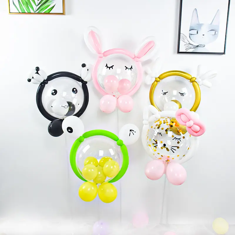 Горячая Распродажа мультяшный шар Bobo globos DIY Детские Мультяшные воздушные шары воздушный шар детские игрушки