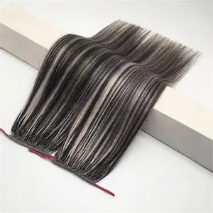V Light hair extension wholesale suppliers korean hair extension 16 Inch All color two tip hair extension