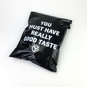 personnalisé grand mat noir poly plastique affranchissement mailers expédition enveloppe sacs vêtements expédition - Product Image 6
