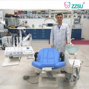 Sillones Dentales Eléctricos de Bajo Precio - Reposabrazos Giratorios de Lujo en Material PU con Diseño Amplio y Extendido - Product Image 6